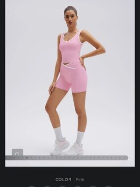 Women two piece workout set